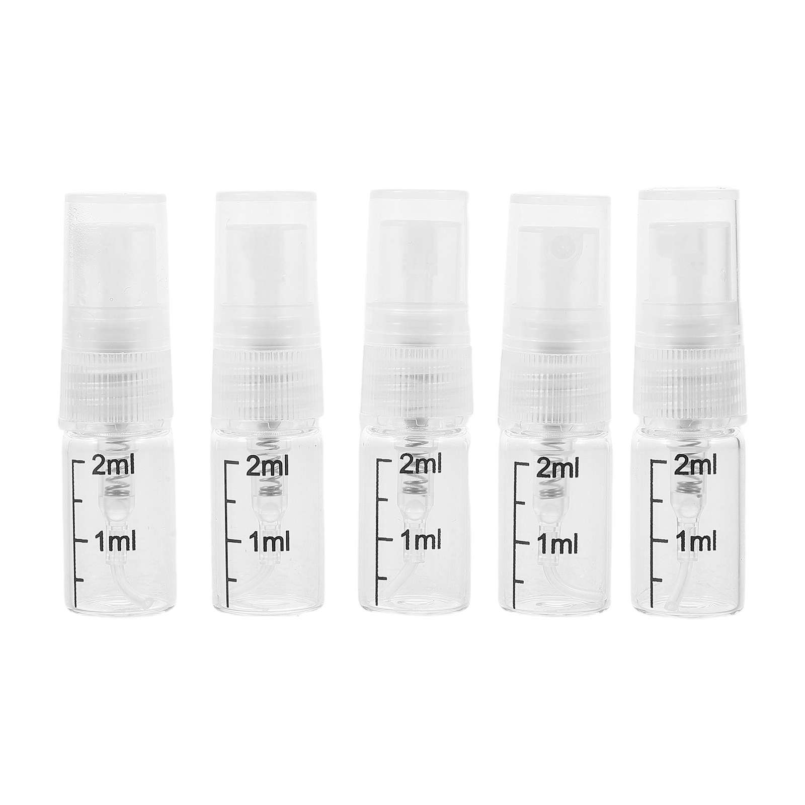 Perfume Atomizer Travel - 5 stuks helder glas draagbare spuitfles