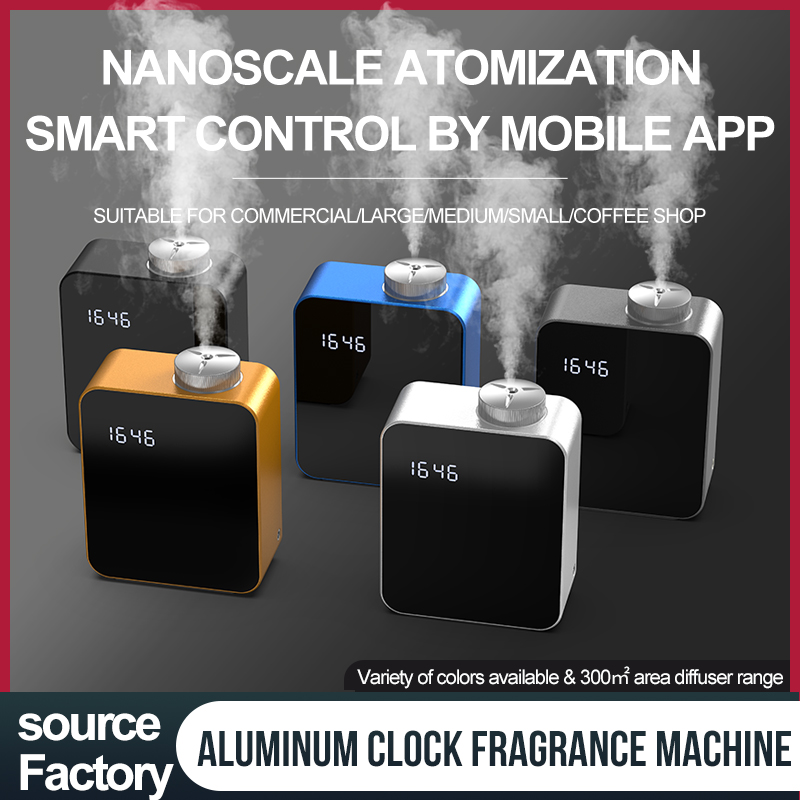 Home Fragrance Hotel - Aluminiumlegering geurmachine geurverspreider met app-besturing voor