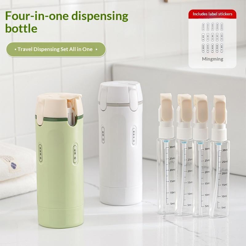 Perfume Atomizer Travel - Lekvrije 4-in-1 navulbare reisset met draagbare