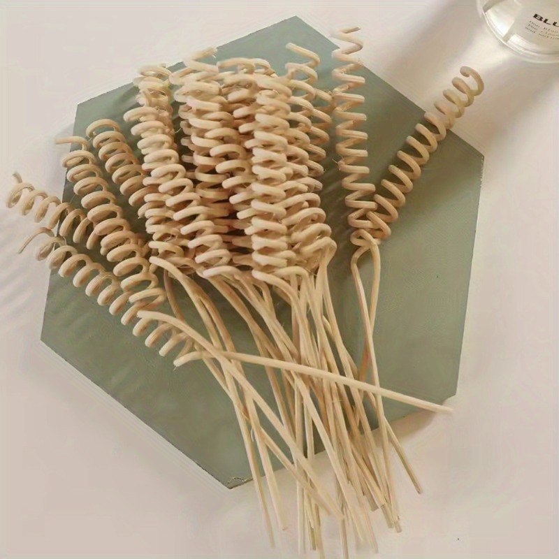 Home Fragrance Stick - 10 Stuks Plant Gebogen Rotan Stokken