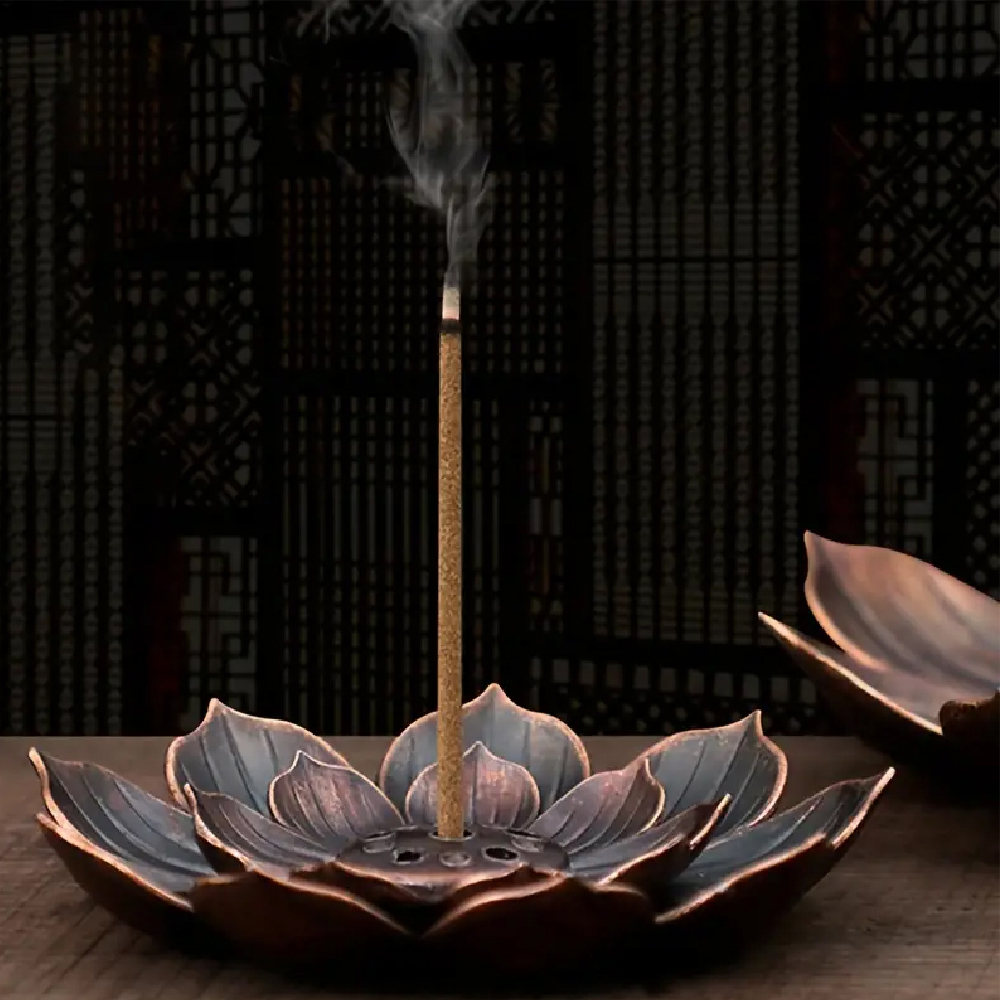 Home Fragrance Incense - Wierookhouder voor stokken, wierookbrander, lotus afneembare