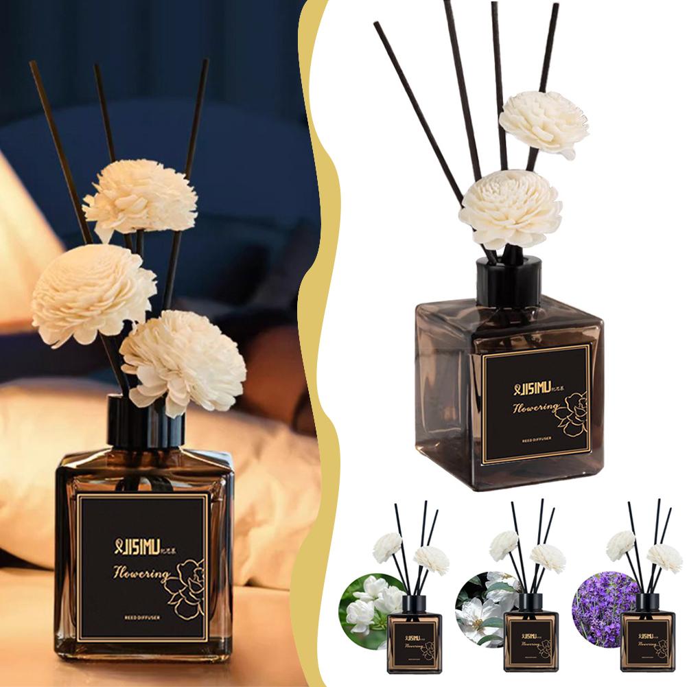 Home Fragrance Jasmine & Yuzu Porcelain Diffuser - Jasmijn lavendel Vlamloze huisgeur Vloeibare luchtverfrisser
