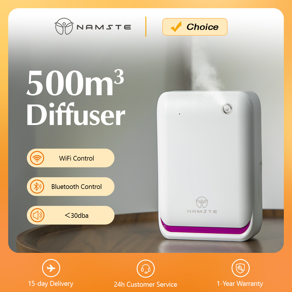 Home Fragrance Diffuser - NAMASTE 500m3 Grote Kamer Aromatherapie Machine