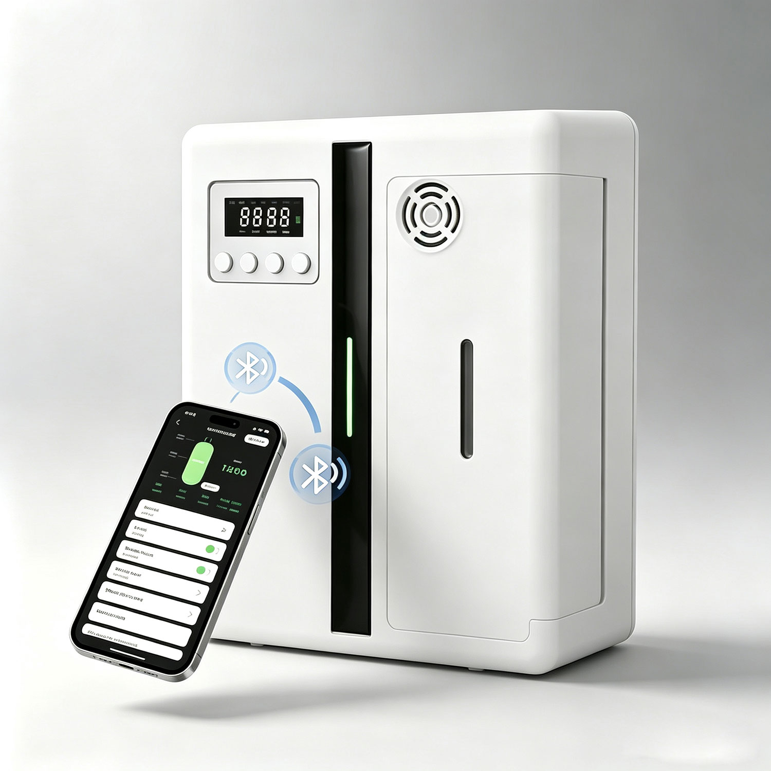 Home Fragrance Hotel - Waterloze geurverspreider Bluetooth APP-bediening Wandgemonteerde geurmachine