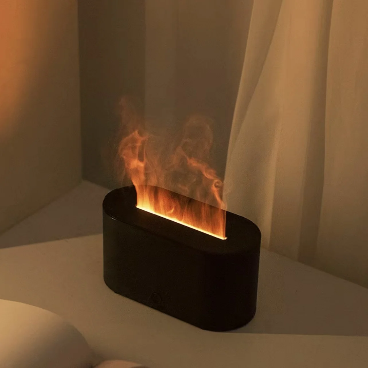 Home Fragrance Glade - Luchtbevochtiger met aroma-diffuser, essentiële oliën, mini-vlam,