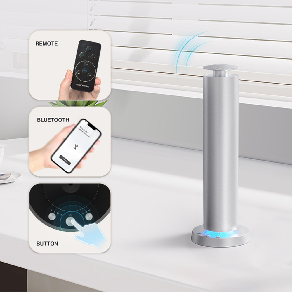 Home Fragrance Perfume - Huisparfum Bluetooth Aroma Diffuser Batterij Metaal