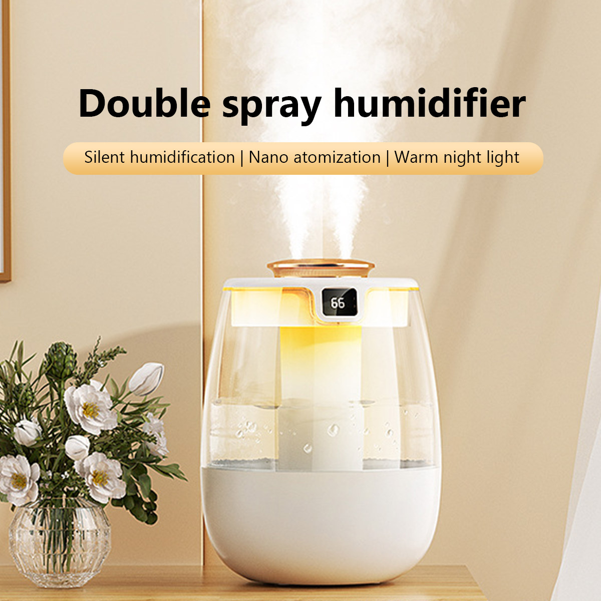Home Fragrance Glade - 1.3L Luchtbevochtiger Dubbele Spray Poort Cool
