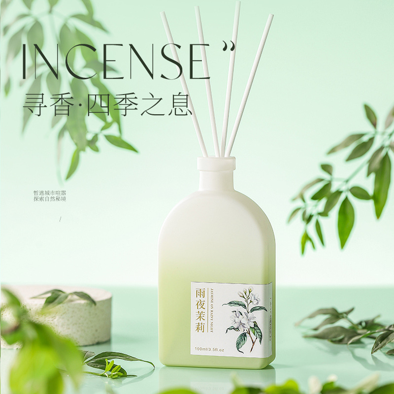 100ml Rietdiffuser Olie Set Ga - Home Fragrance Jasmine & Yuzu Porcelain Diffuser recensie en prijs