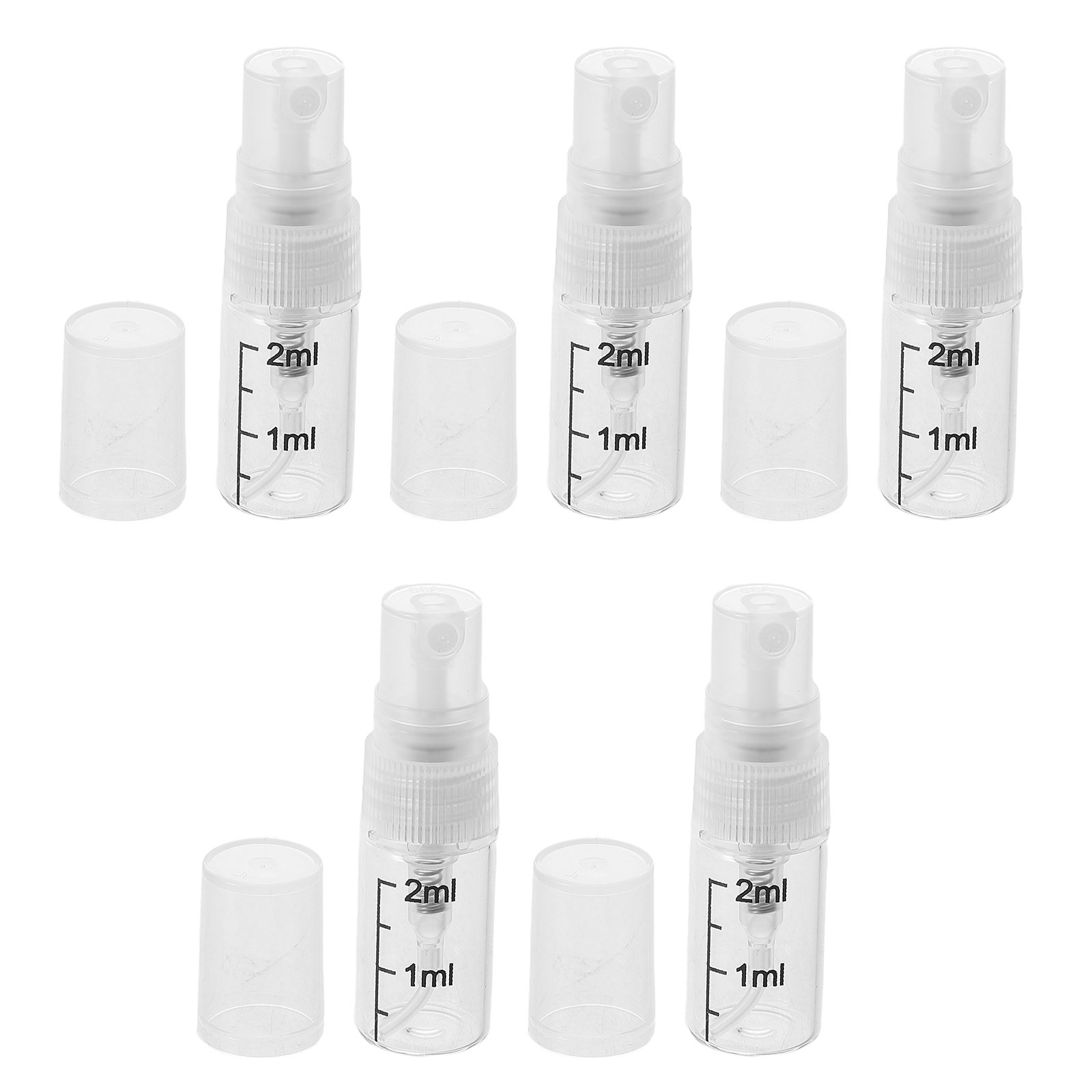 5 stuks helder glas draagbare  - Perfume Atomizer Travel recensie en prijs