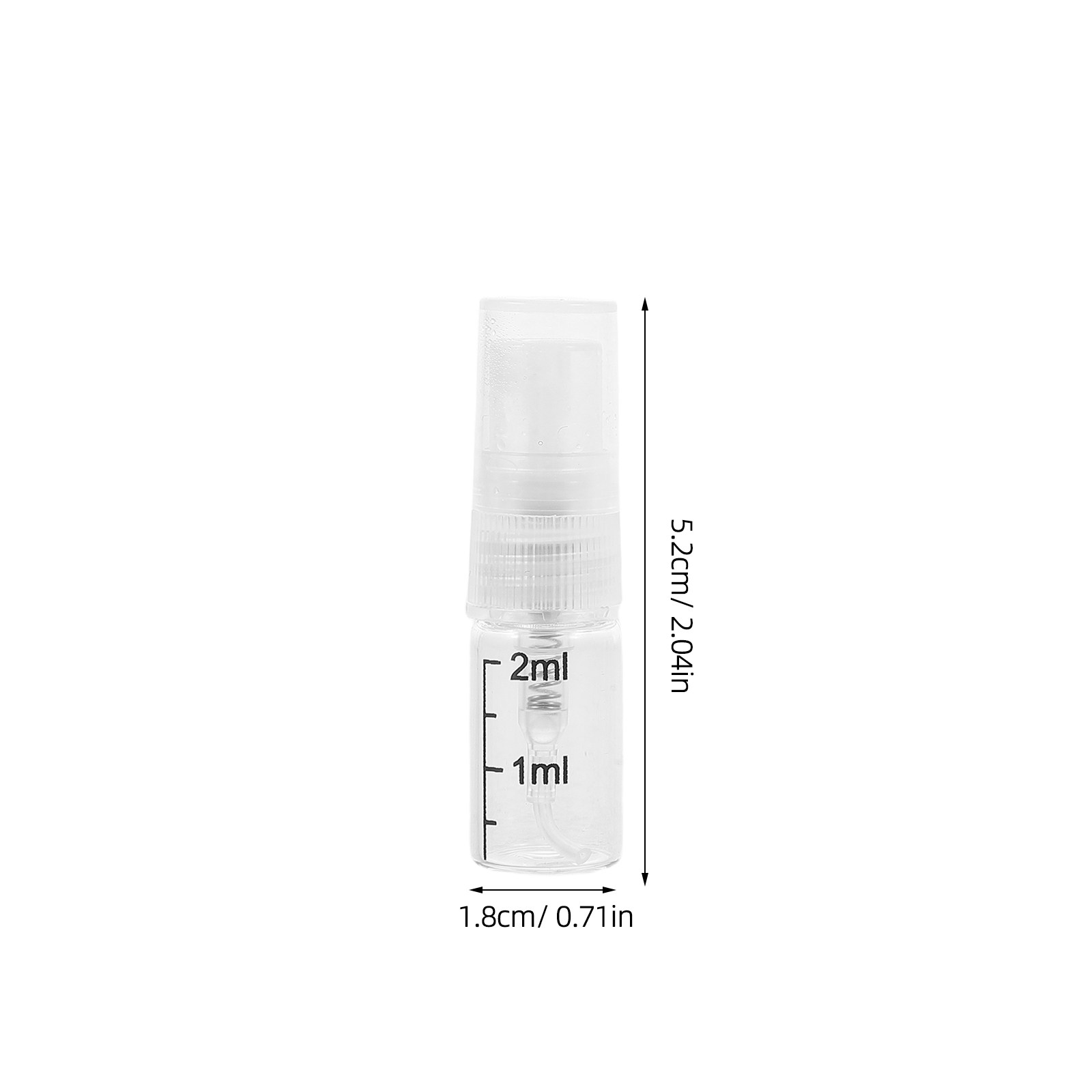 5 stuks helder glas draagbare  - Perfume Atomizer Travel recensie en prijs