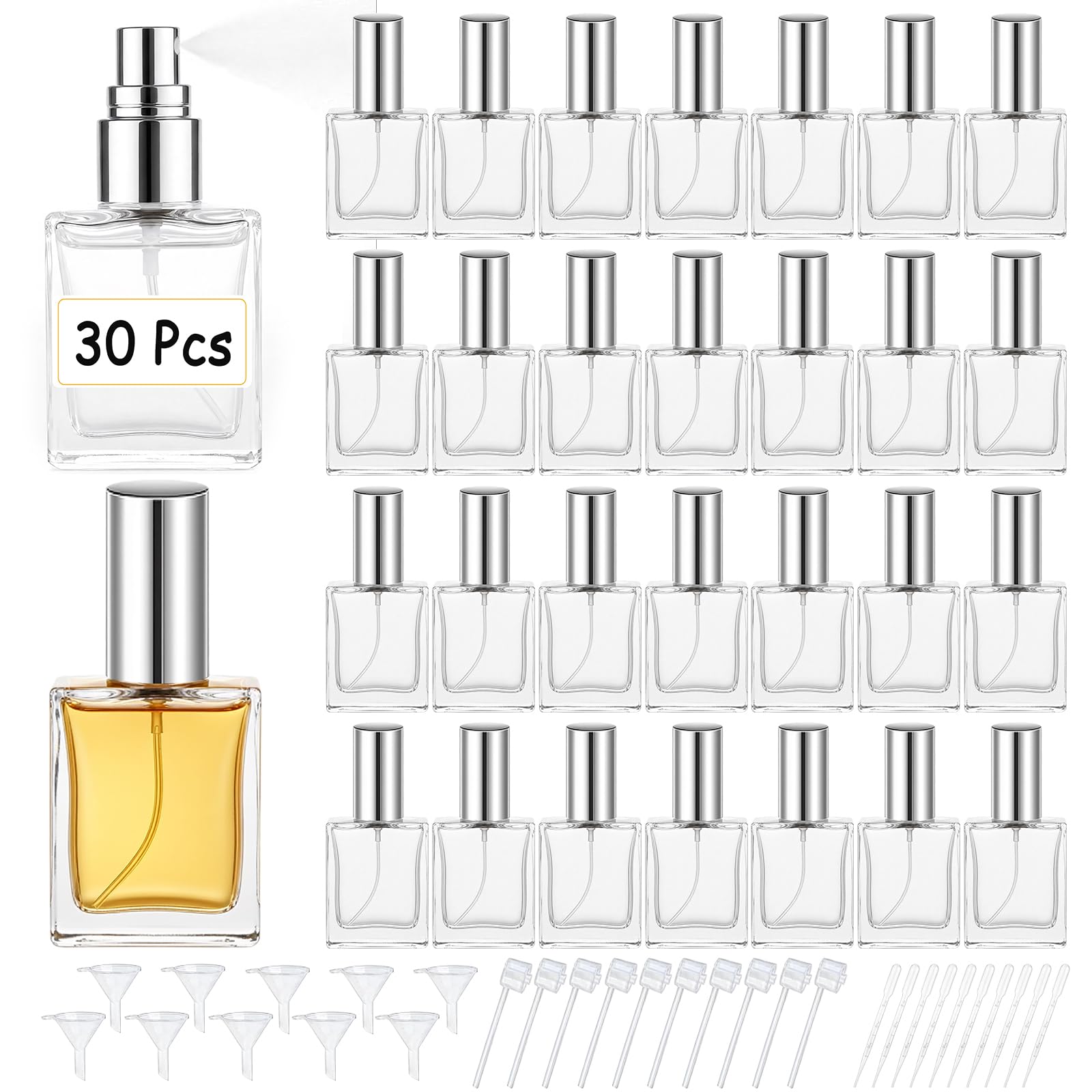 Hoge kwaliteit 30 15ml glazen  - Perfume Atomizer Travel recensie en prijs