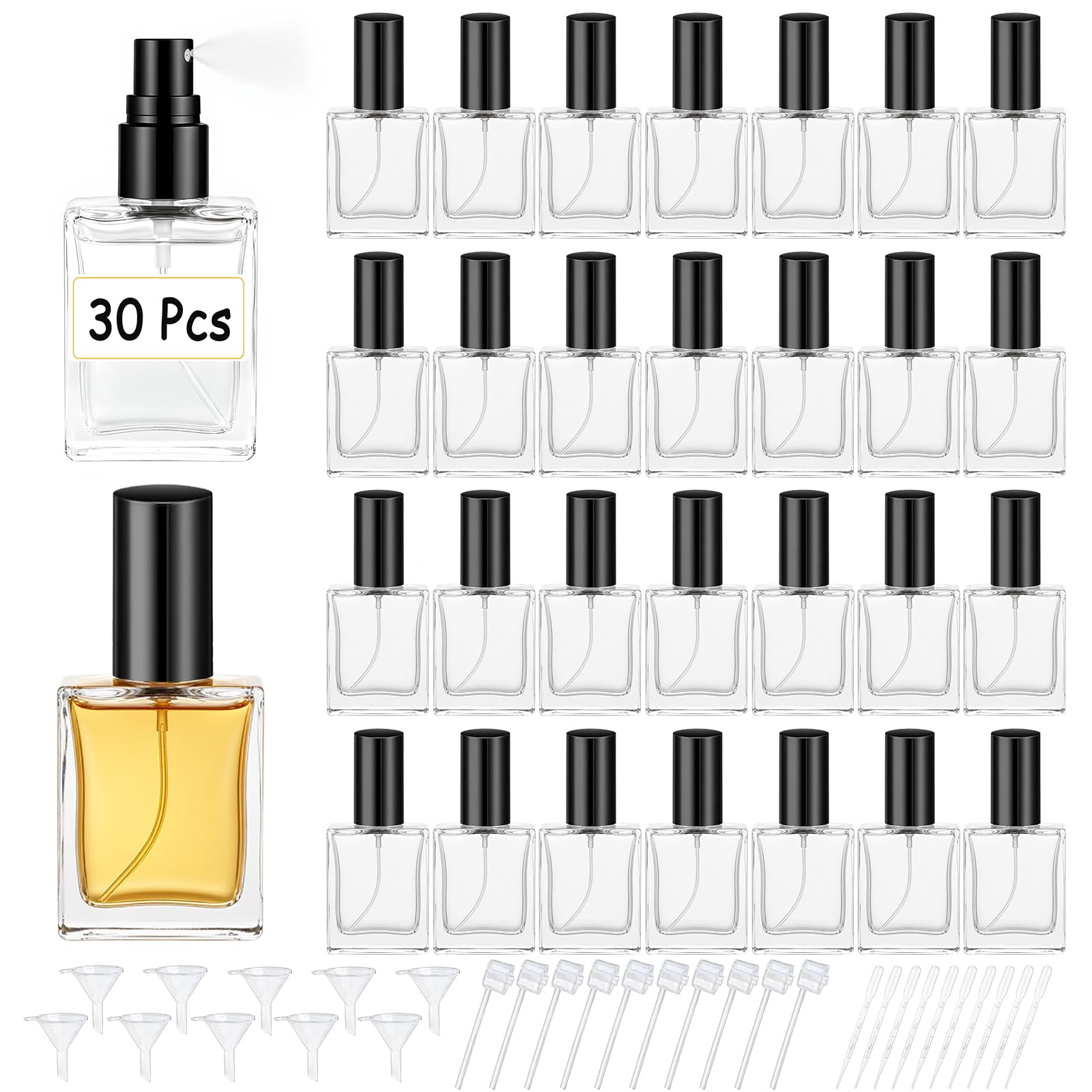 Hoge kwaliteit 30 15ml glazen  - Perfume Atomizer Travel recensie en prijs