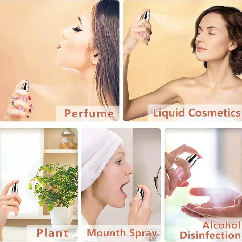 4 stks + 4 Accessoires 5 ml He - Perfume Atomizer Travel recensie en prijs