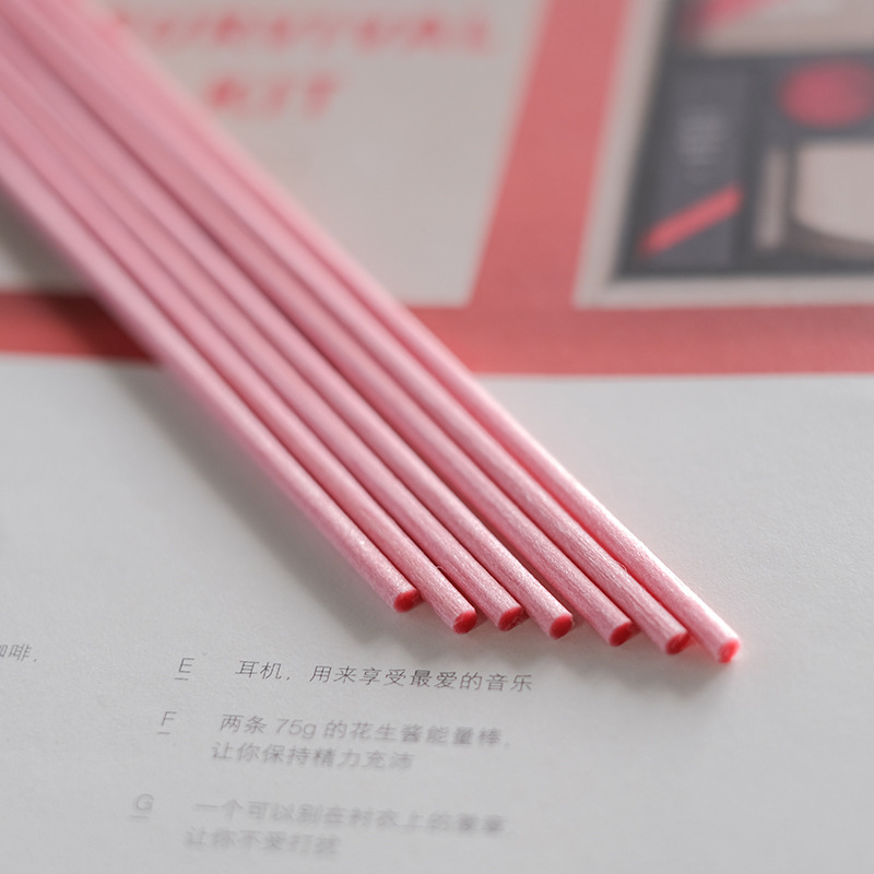 3Mm/4Mm 22Cm Roze Fiber Rotan  - Home Fragrance Stick recensie en prijs