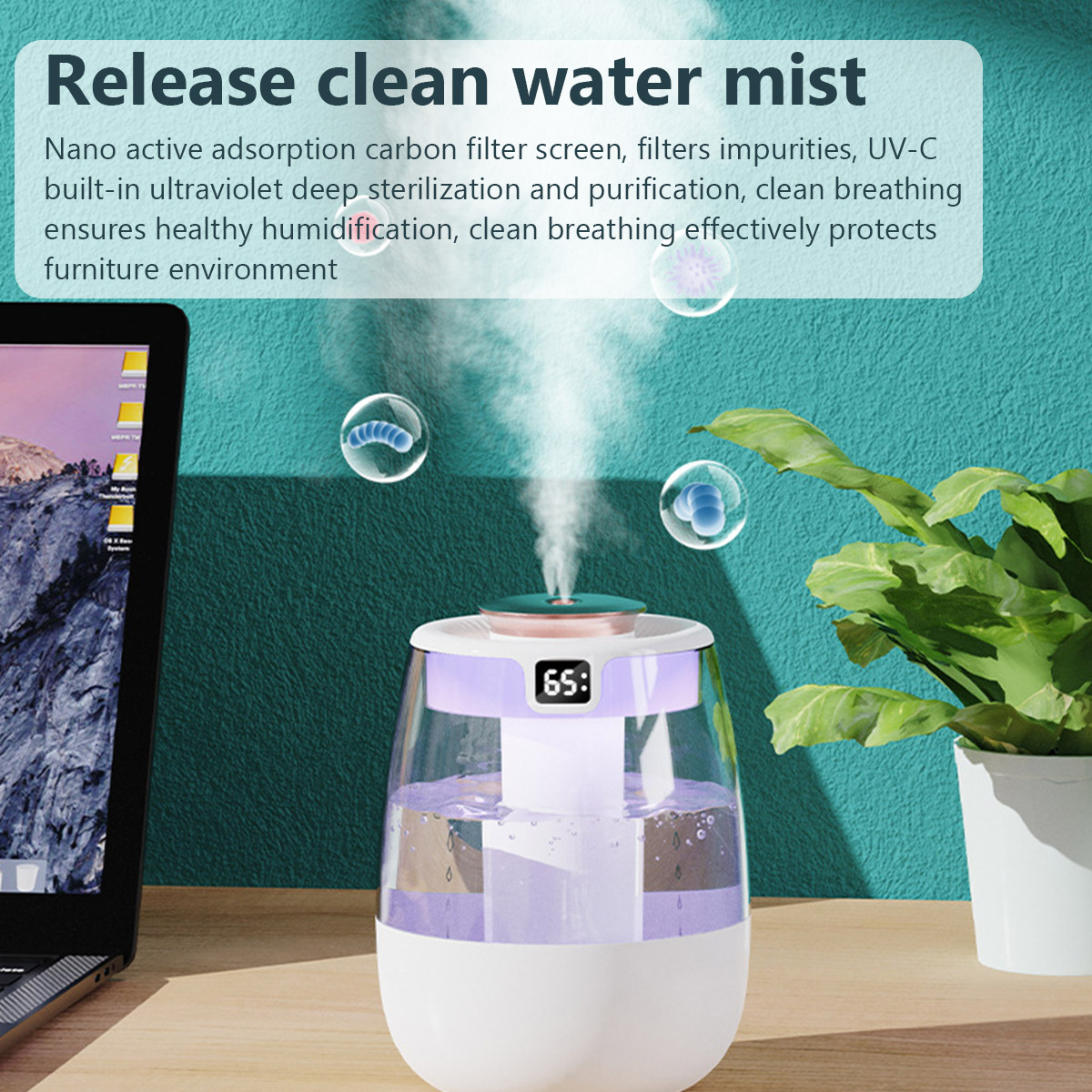 1.3L Luchtbevochtiger Dubbele  - Home Fragrance Glade recensie en prijs