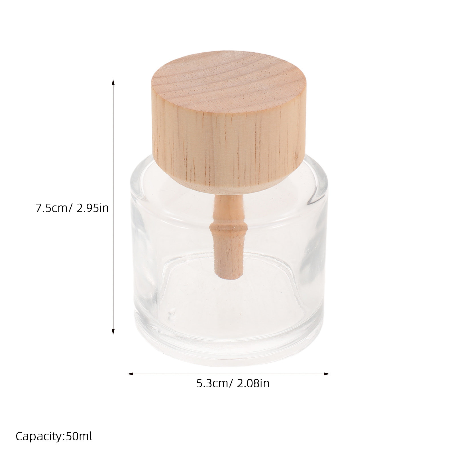 2 stuks doorzichtige glazen ri - Home Fragrance Diffuser recensie en prijs